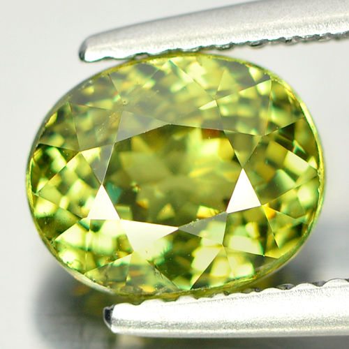 demantoid garnet natural gemstone