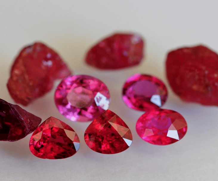 ruby natural precious stone