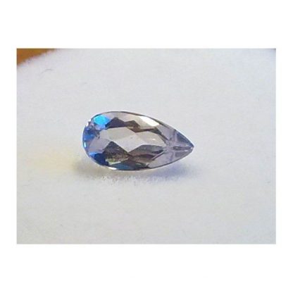 0.57 ct Natural blue Beryl Aquamarine pear cut loose gemstone-186