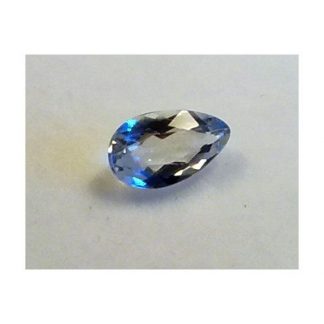 0.65 ct Natural blue Beryl Aquamarine pear cut loose gemstone-196