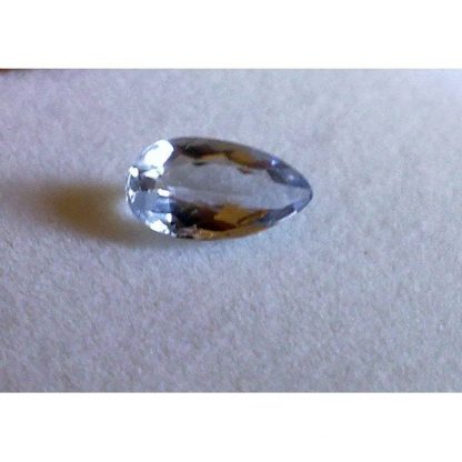 0.65 ct Natural blue Beryl Aquamarine pear cut loose gemstone-199