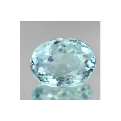 2.03 ct Natural light blue Aquamarine oval cut loose gemstone-215