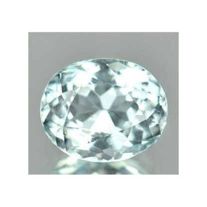 1.47 ct Natural light blue Aquamarine oval cut loose gemstone-226