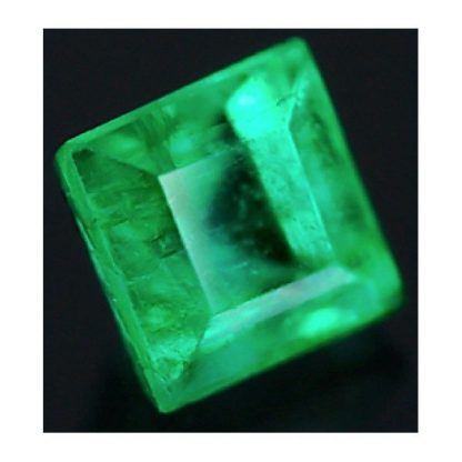 0.06 ct Natural top green Emerald gemstone lot-386