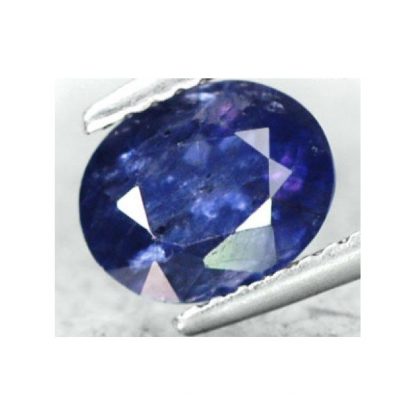 1.28 ct Natural purplish blue Iolite loose gemstone-389