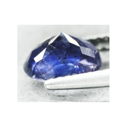 1.28 ct Natural purplish blue Iolite loose gemstone-390