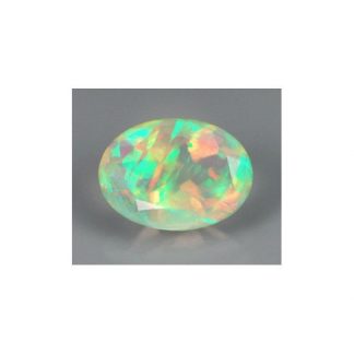 0.49 ct Natural ethiopian Opal loose gemstone with opalescence-535