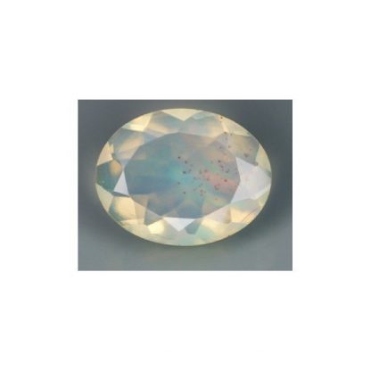 0.85 ct Natural ethiopian Opal loose gemstone with opalescence-547