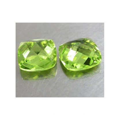 1.89 ct Pair of natural green Peridot loose gemstone-575