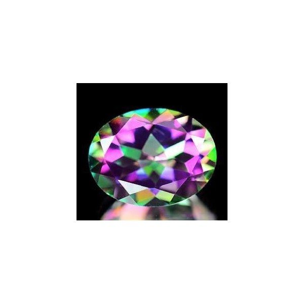1-3 CT Natural Mystic Rainbow Topaz Pear Cut Loose Gemstones Gem Wholesale
