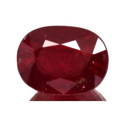 1.87 ct. Natural red Ruby loose gemstone oval cut-715