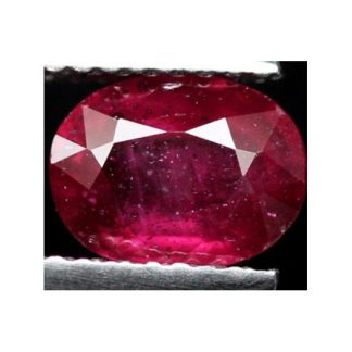 1.89 ct. Natural red Ruby loose gemstone oval cut-717