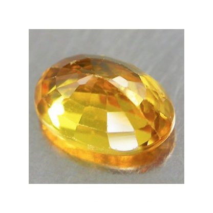 0.78 ct Natural yellow Sapphire loose gemstone-777