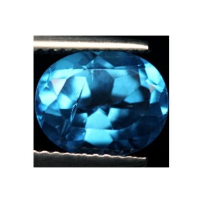 3.46 ct. Natural Swiss blue Topaz loose gemstone-805