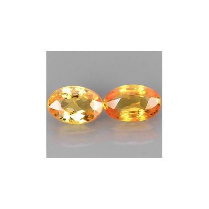 1.10 ct. Pair of natural Citrine loose gemstone-810