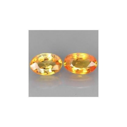 1.10 ct. Pair of natural Citrine loose gemstone-812