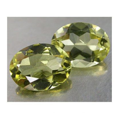 3.42 ct. Pair of natural Citrine loose gemstone-819