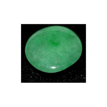 3.85 ct Natural green Jade loose gemstone cabochon cut-838