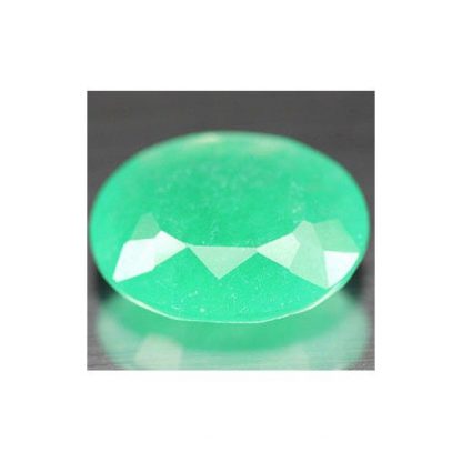 15.03 ct Natural green Jade loose gemstone cabochon cut-841