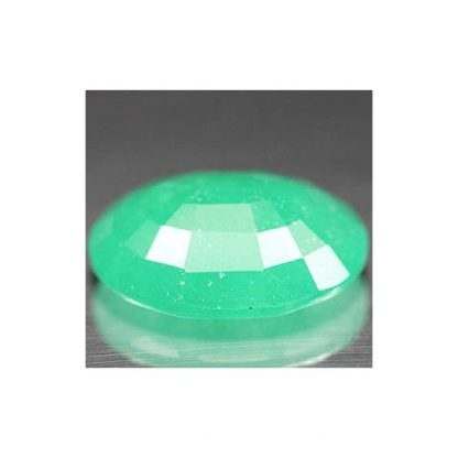 15.03 ct Natural green Jade loose gemstone cabochon cut-842