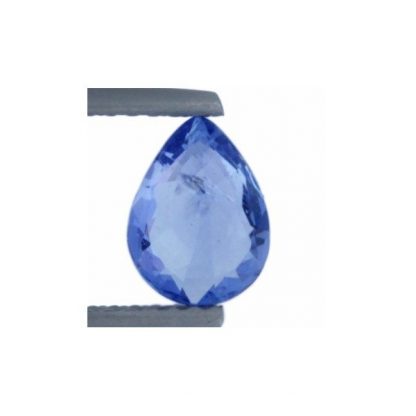 0.84 ct. Natural purplish blue Tanzanite loose gemstone pear cut-855