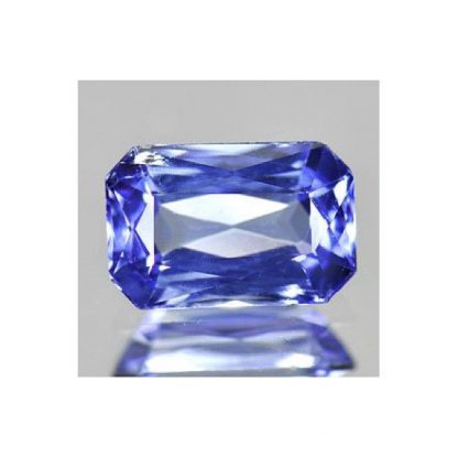 0.84 ct. Natural purplish blue Tanzanite loose gemstone octagon cut-856