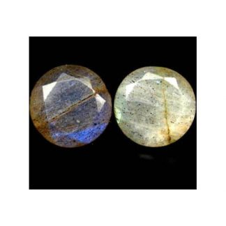 8.38 Ct. Natural pair of multicolor Labradorite gemstone-921