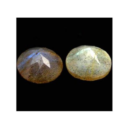 8.38 Ct. Natural pair of multicolor Labradorite gemstone-922