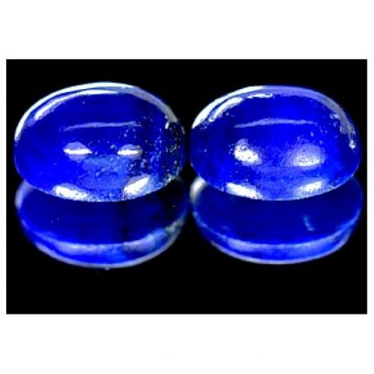 2.93 Ct. Pair of natural Royal blue Lapis Lazuli gemstone-931