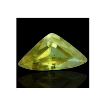 0.66 ct Natural green Titanite Sphene loose gemstone-950