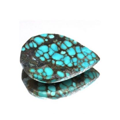 6.74 Ct. Natural Turquoise pear cabochon cut loose gemstone-996