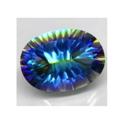 12.71 ct. Natural multicolor mystic Quartz loose gemstone-1026