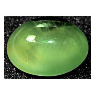 11.64 ct Natural green Prehnite loose gemstone cabochon cut-1030