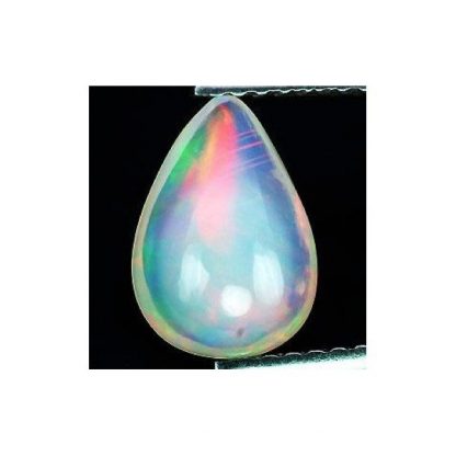 1.20 ct Natural ethiopian Opal loose gemstone with opalescence cabochon cut-1082
