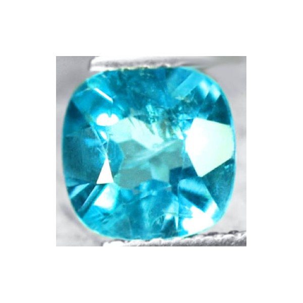 Neon Blue Green Apatite 2.15 cts Clean Natural Loose Gemstone. Oval cut from Madagascar