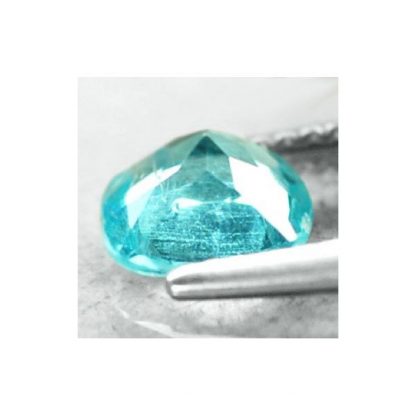 1.26 Ct. Untreated neon blue Apatite gemstone-1169