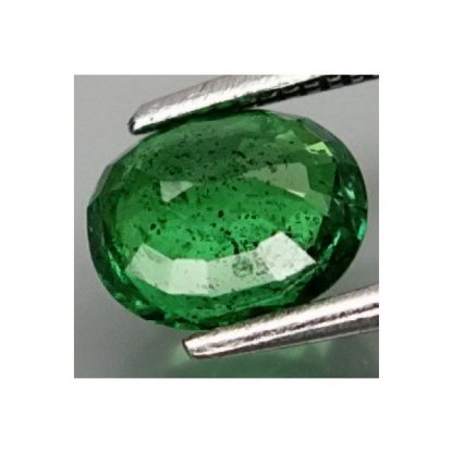 0.79 ct. Natural green Garnet Tsavorite loose gemstone oval cut-1220