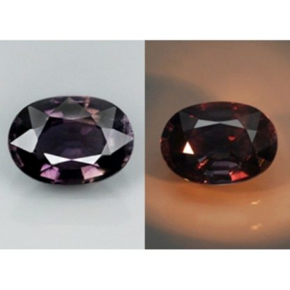 0.78 ct Natural untreated color change Sapphire loose gemstone-1233