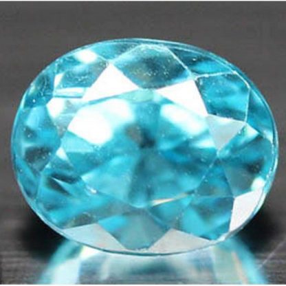 2.57 ct Natural blue Zircon loose gemstone-1334