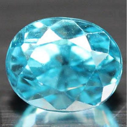 2.57 ct Natural blue Zircon loose gemstone-1335