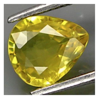 0.90 ct Natural yellow Sapphire loose gemstone-1364